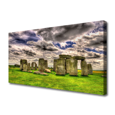 Schilderij op canvas Stonehenge landscape