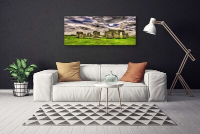 Schilderij op canvas Stonehenge landscape