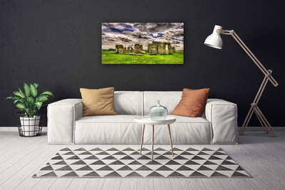 Schilderij op canvas Stonehenge landscape