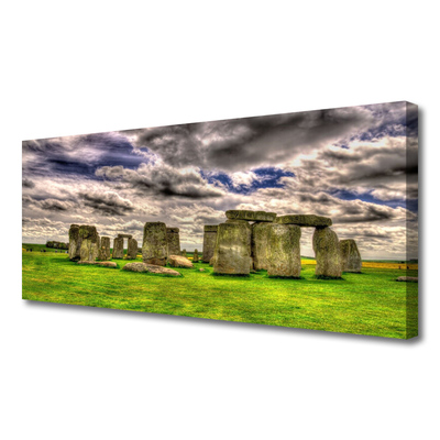 Schilderij op canvas Stonehenge landscape