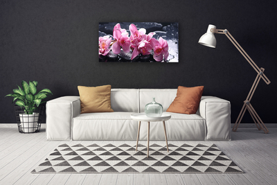 Schilderij op canvas Orchidee bloem naar peace