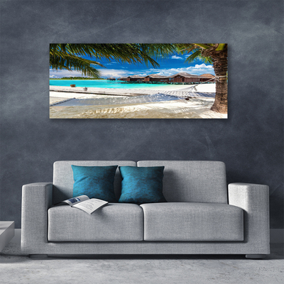 Schilderij op canvas Ocean beach landscape