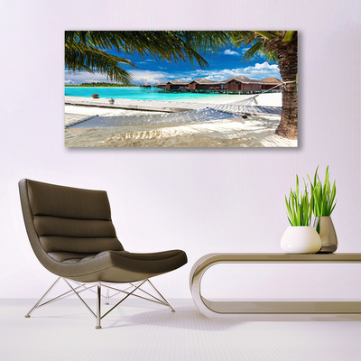 Schilderij op canvas Ocean beach landscape