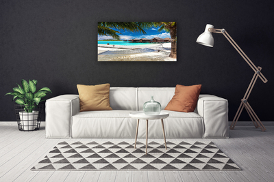 Schilderij op canvas Ocean beach landscape