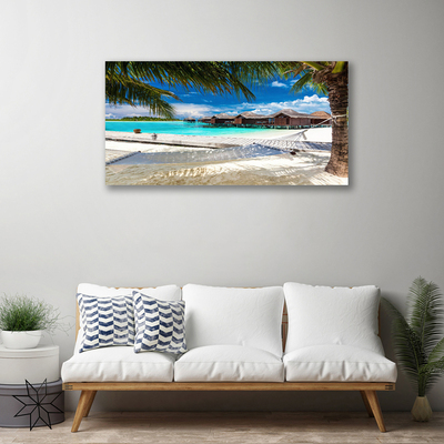 Schilderij op canvas Ocean beach landscape