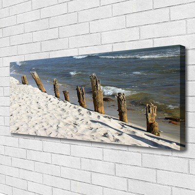 Schilderij op canvas Strand zee landschap