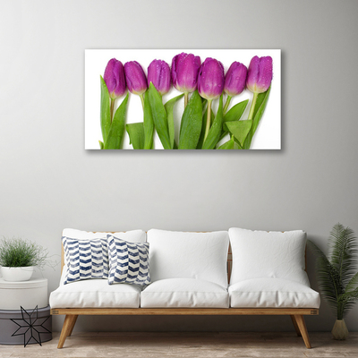 Schilderij op canvas Tulpen bloemen plant