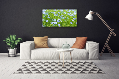 Schilderij op canvas Bloemen plant grass nature