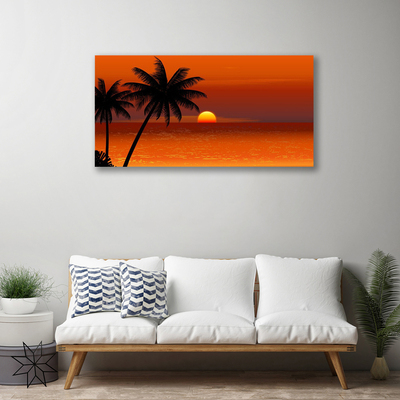 Print van doek Palma sea sun landschap