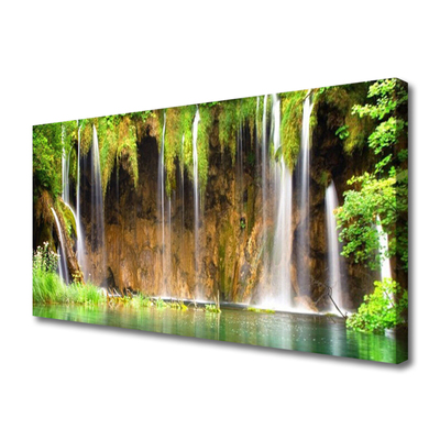 Print van doek Waterval natuur