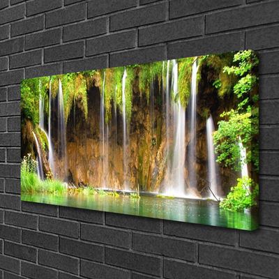 Print van doek Waterval natuur