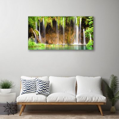 Print van doek Waterval natuur