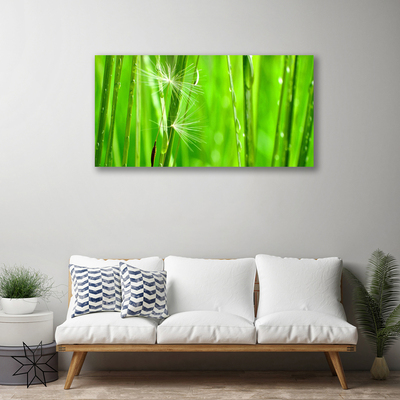 Print van doek Grass nature plant