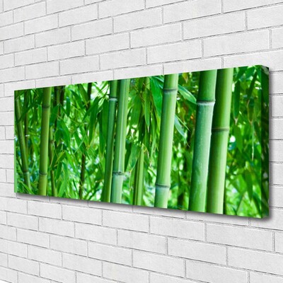 Print van doek Bamboo stengelplant