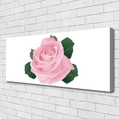 Print van doek Rose flower plant natuur