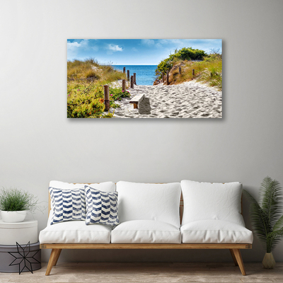 Print van doek Landscape pad