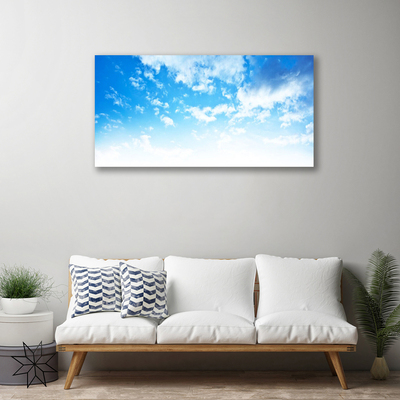 Print van doek Sky wolken landschap