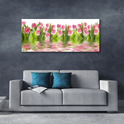 Print van doek Plant tulpen natuur
