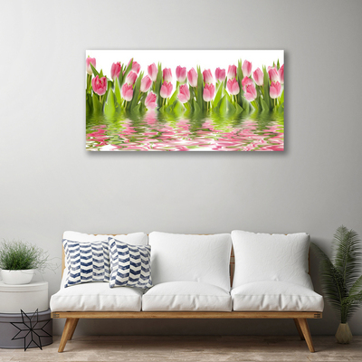 Print van doek Plant tulpen natuur