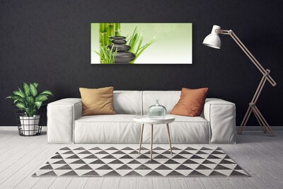 Print van doek Bamboo grass plant natuur