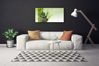 Print van doek Bamboo grass plant natuur