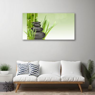 Print van doek Bamboo grass plant natuur