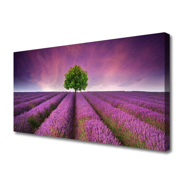 Print op doek Tree meadow nature