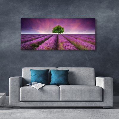 Print op doek Tree meadow nature