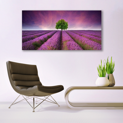 Print op doek Tree meadow nature