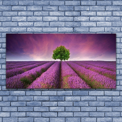 Print op doek Tree meadow nature