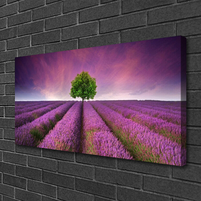 Print op doek Tree meadow nature