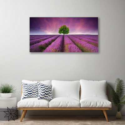 Print op doek Tree meadow nature