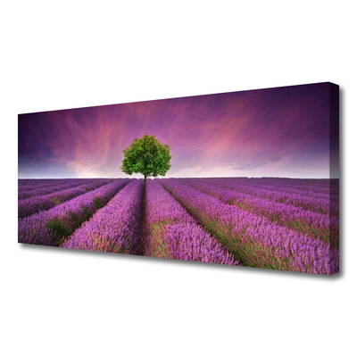 Print op doek Tree meadow nature