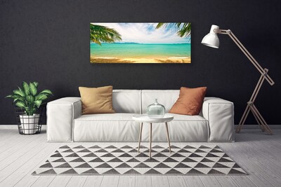 Print op doek Sea beach landscape