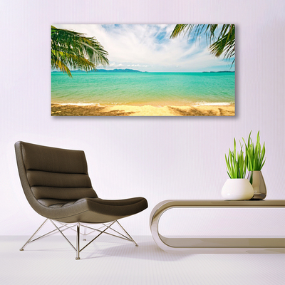 Print op doek Sea beach landscape