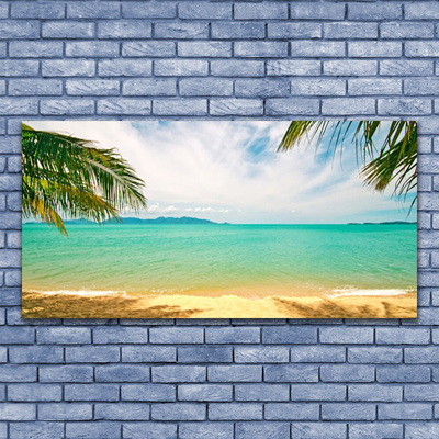 Print op doek Sea beach landscape