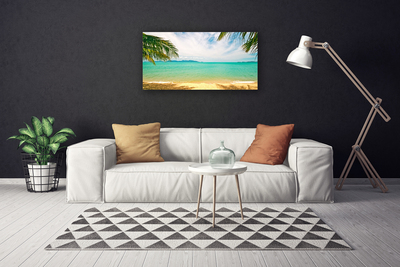 Print op doek Sea beach landscape