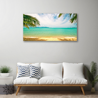 Print op doek Sea beach landscape