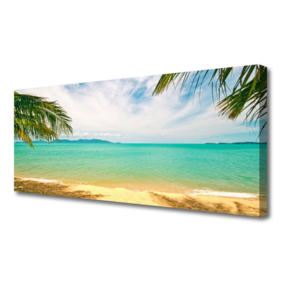 Print op doek Sea beach landscape