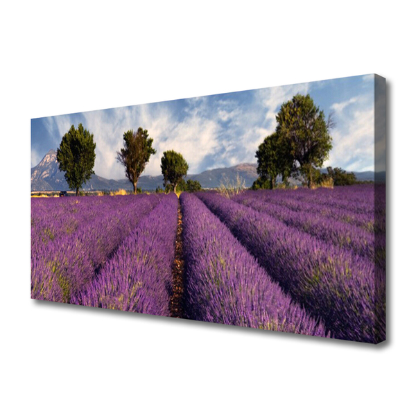 Print op doek Tree meadow nature