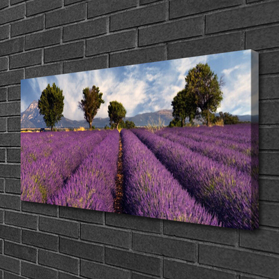 Print op doek Tree meadow nature