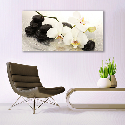 Print op doek Mooie bloem orchidee