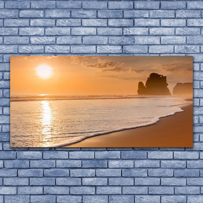 Print op doek Sea beach sun landschap