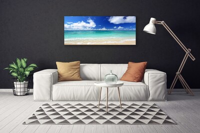 Print op doek Sea beach landscape