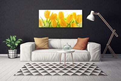 Print op doek Tulpen bloemen plant