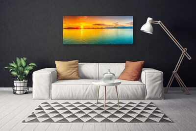 Print op doek Sea sun landschap