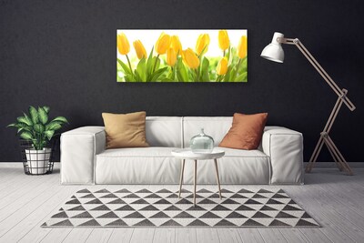 Print op doek Tulpen bloemen plant