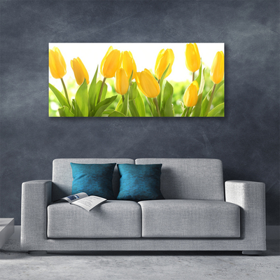 Print op doek Tulpen bloemen plant