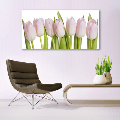 Print op doek Tulpen bloemen plant