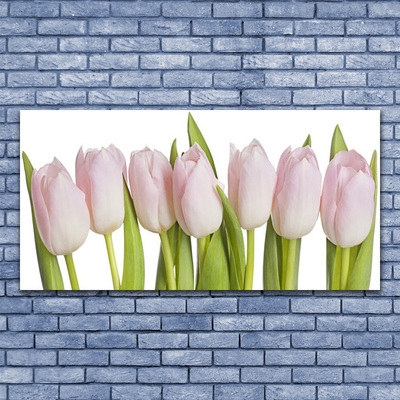 Print op doek Tulpen bloemen plant